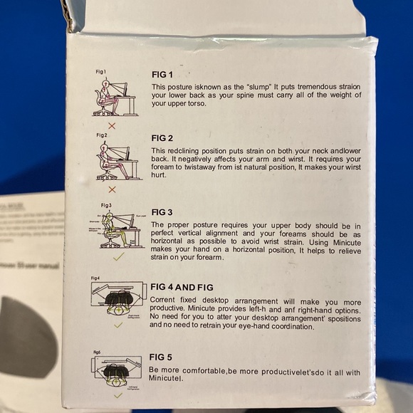 New Open Box Untested Optical Vertical Mouse Speed Adjustable - Picture 5 of 8